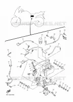 PARTIE ELECTRIQUE 3 pour Yamaha FJR 1300 ES de 2025