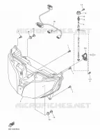 PHARE  pour Yamaha FJR 1300 ES de 2025