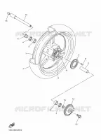 ROUE AVANT pour Yamaha FJR 1300 ES de 2025