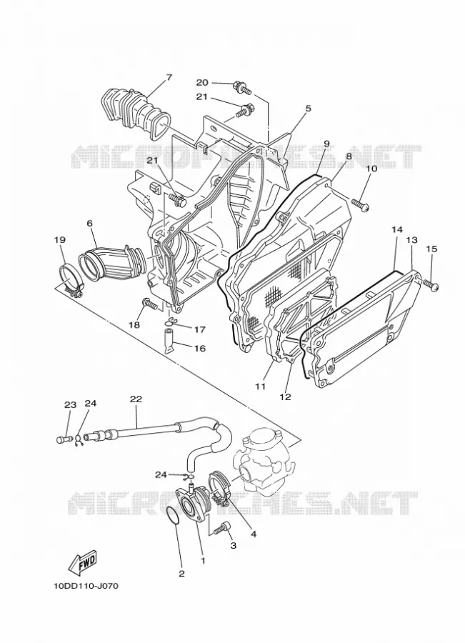 ADMISSION Yamaha MOTO 200 2025 TW  TW200E