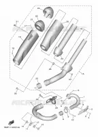 ECHAPPEMENT pour Yamaha YZ 250 FX de 2025