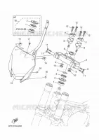 DIRECTION pour Yamaha YZ 125 X de 2025