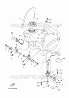 RESERVOIR A ESSENCE pour Yamaha YZ 125 X de 2025