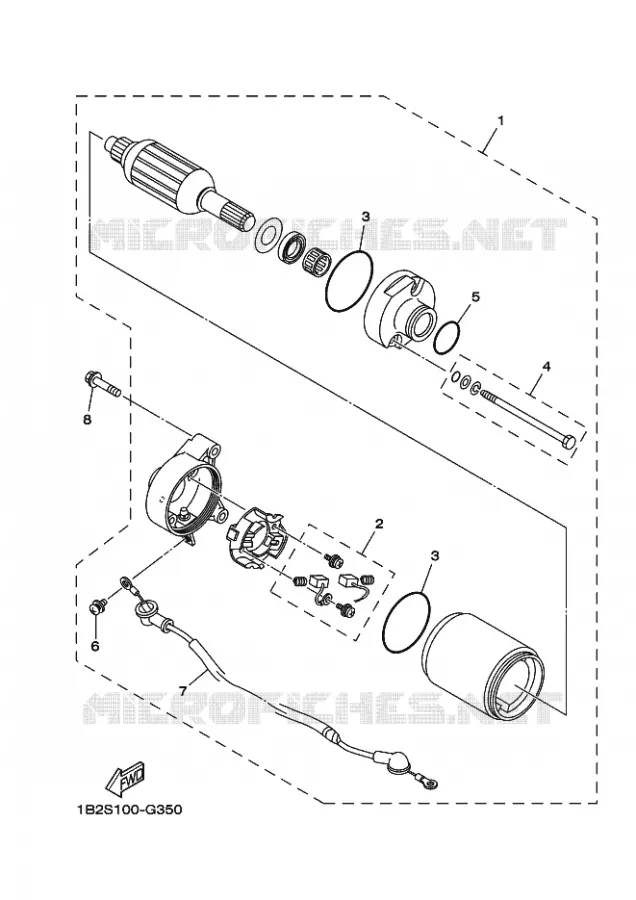 DEMARREUR Yamaha MOTO 125 2025 TTR  TT-R125LWE