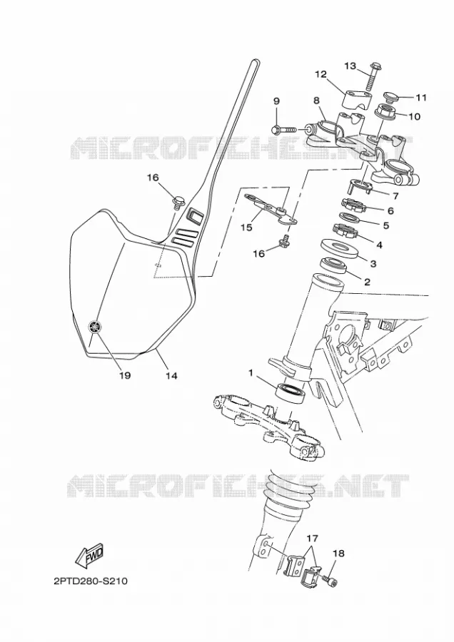 DIRECTION Yamaha MOTO 125 2025 TTR  TT-R125LWE