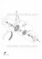 POULIE PRIMAIRE pour Yamaha TRANSPORTER 800 de 2025