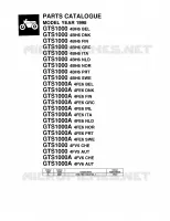 * CATALOG PREFACE * pour Yamaha GTS1000A de 1998