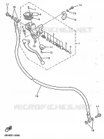 MAITRE CYLINDRE AVANT 3 pour Yamaha GTS1000A de 1998