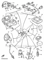 PARTIE ELECTRIQUE 1 pour Yamaha GTS1000A de 1998