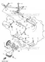 POMPE A HUILE pour Yamaha GTS1000A de 1998