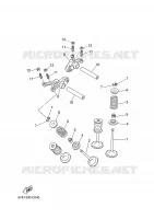 SOUPAPE pour Yamaha MT03 de 2006