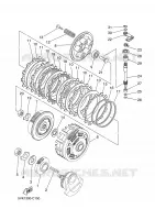 EMBRAYAGE DE DEMARREUR pour Yamaha MT03 de 2006