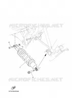 AMORTISSEUR ARRIERE pour Yamaha MT03 de 2006