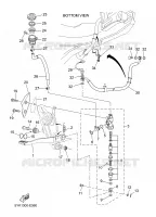 MAITRE CYLINDRE DE FREIN AR pour Yamaha MT03 de 2006