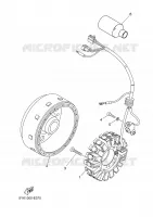ALLUMAGE pour Yamaha MT03 de 2006