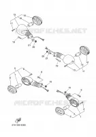 CLIGNOTANT pour Yamaha MT03 de 2006