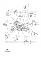 ELECTRIQUE 2 pour Yamaha MT03 de 2006