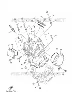 CULASSE pour Yamaha MT03 de 2008