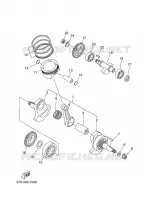 VILEBREQUIN / PISTON pour Yamaha MT03 de 2008