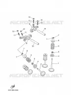 SOUPAPE pour Yamaha MT03 de 2008