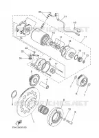DEMARREUR pour Yamaha MT03 de 2008