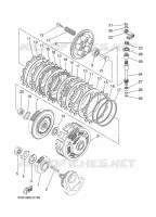 EMBRAYAGE DE DEMARREUR pour Yamaha MT03 de 2008