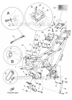 CADRE pour Yamaha MT03 de 2008