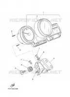 COMPTEUR  pour Yamaha MT03 de 2008