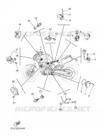 ELECTRIQUE 2 pour Yamaha MT03 de 2008