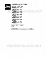 * CATALOG PREFACE * pour Yamaha PW50 de 1997