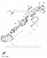 POMPE A HUILE pour Yamaha PW50 de 1997