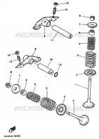 SOUPAPE pour Yamaha SR125 de 1999
