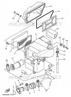 ADMISSION pour Yamaha SR125 de 1999