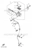MAITRE CYLINDRE AVANT pour Yamaha SR125 de 1999