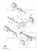 CLIGNOTANT pour Yamaha SR125 de 1999