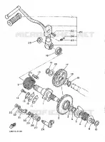 DEMARREUR pour Yamaha SRX600 de 1986