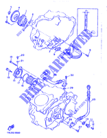 POMPE A HUILE pour Yamaha SRX600N (20.0KW de 1987