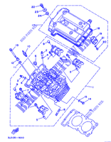 CULASSE pour Yamaha TDM850 de 1991