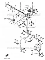 MAITRE CYLINDRE AVANT pour Yamaha TDM850 de 1991