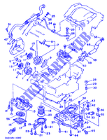 POMPE A HUILE pour Yamaha TDM850H (57KW) de 1991