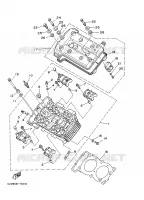 CULASSE pour Yamaha TDM850N de 2001