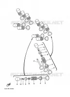 SOUPAPE pour Yamaha TDM850N de 2001