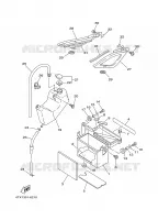COUVERCLE LATERAL pour Yamaha TDM850N de 2001