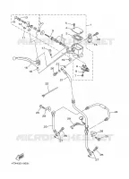 MAITRE CYLINDRE AVANT pour Yamaha TDM850N de 2001