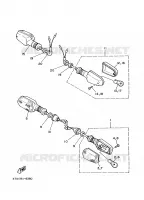 CLIGNOTANT pour Yamaha TDM850N de 2001