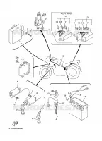 PARTIE ELECTRIQUE 1 pour Yamaha TDM850N de 2001