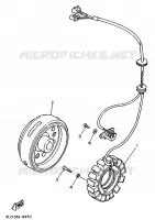 ALLUMAGE pour Yamaha TDM850N (37KW) de 1992