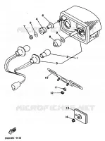FEU ARRIERE pour Yamaha TDM850N (37KW) de 1992