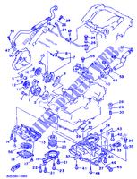 POMPE A HUILE pour Yamaha TDM850N (37KW) de 1992