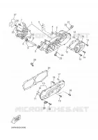 CARTER MOTEUR pour Yamaha BW'S 50 de 2008
